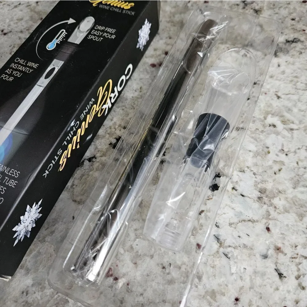 Cork Genius Wine Chill Stick